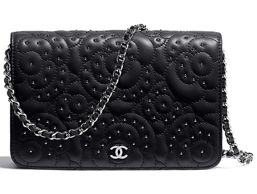 Chanel Camellia Studded WOC thumb