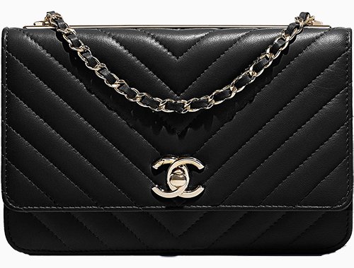 Chanel Chevron Trendy CC WOC thumb