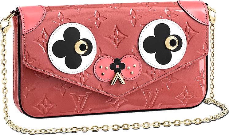 Louis-Vuitton-Valentine-Monogram-Animal-Face-Wallets