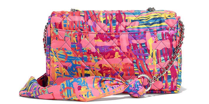 Chanel-Printed-Fabric-Multicolor-Flap-Bag-2