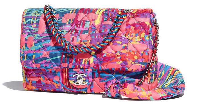 Chanel-Printed-Fabric-Multicolor-Flap-Bag-3