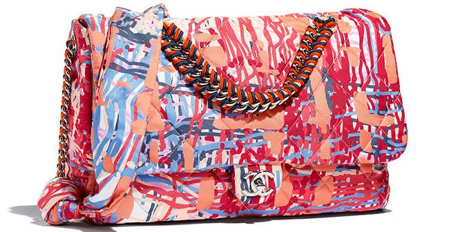 Chanel-Printed-Fabric-Multicolor-Flap-Bag-6