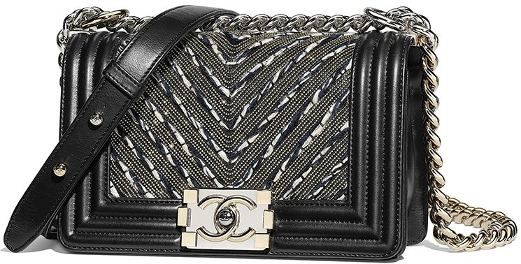 Chanel-Boy-Tweed-Chain-Chevron-Bag-7