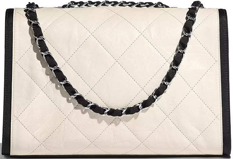 Chanel-Ivory-Black-Calfskin-Bag-2