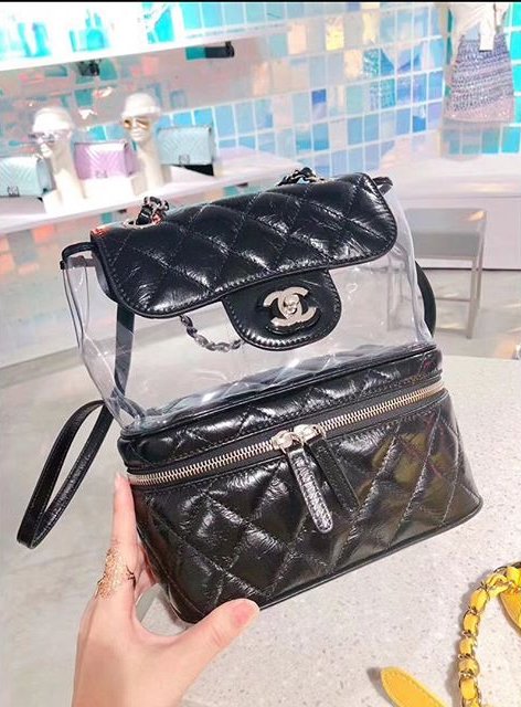 Chanel-Transparent-Vanity-Flap-Backpack-5