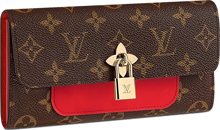 Louis-Vuitton-Flower-Lock-Wallets