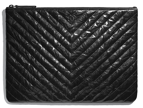 Chanel Crumpled So Black Classic O Case thumb