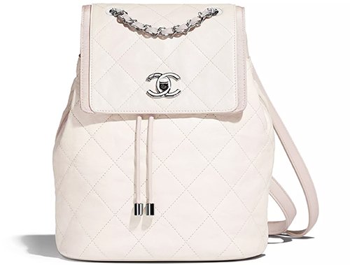 Chanel Grained Crumpled Calfskin Backpack thumb