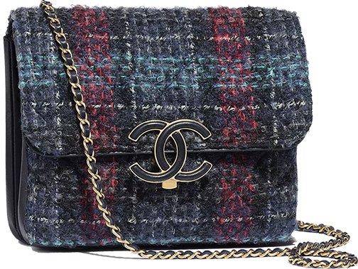 Chanel Enamel CC Square Bag thumb