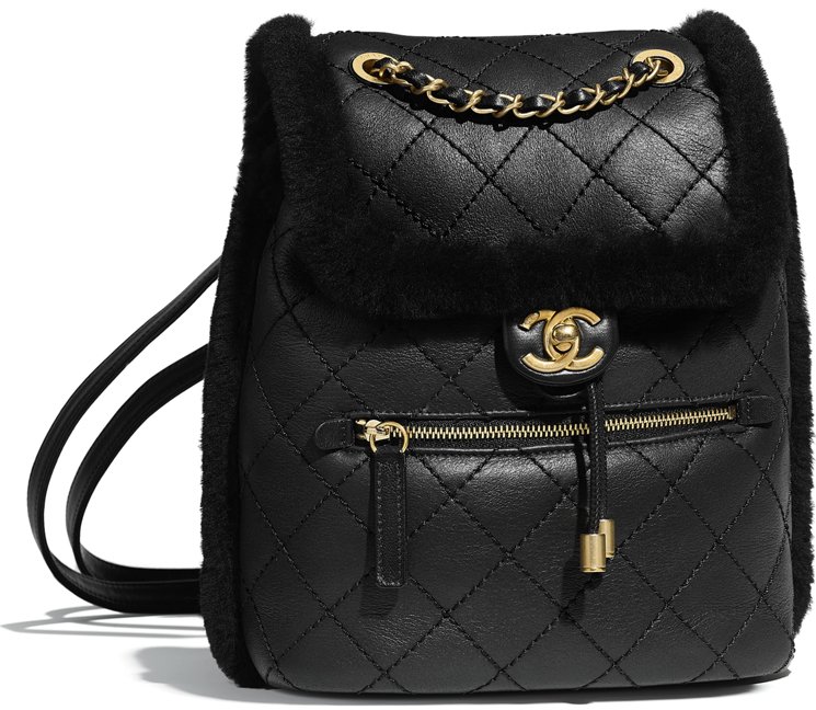 Chanel-Sheerling-Lambskin-Backpack