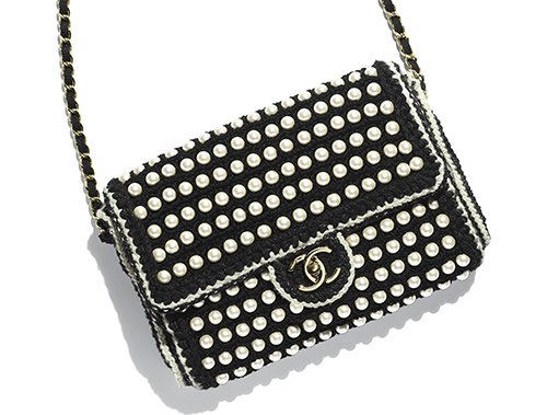 Chanel Braided Pearl Crochet Bag thumb