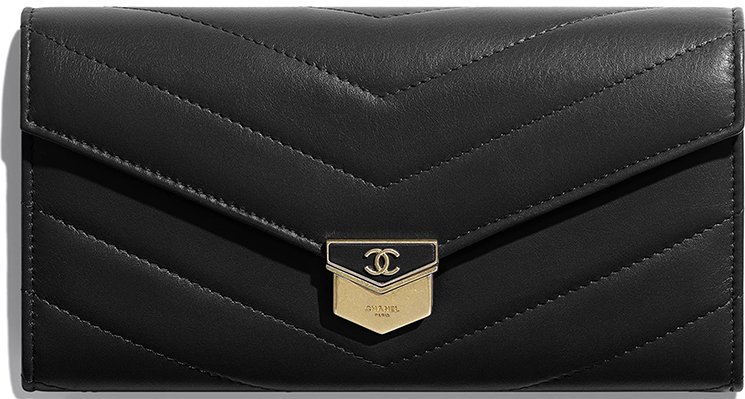 Chanel Chevron Medal Wallets