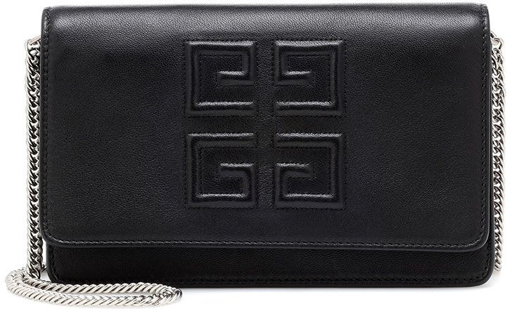 Givenchy-Logo-Embossed-Chain-Wallet