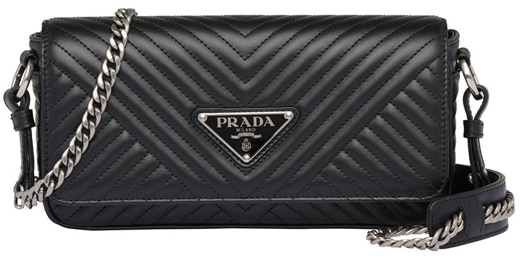 Prada Diagramme Mini Shoulder Bag 8