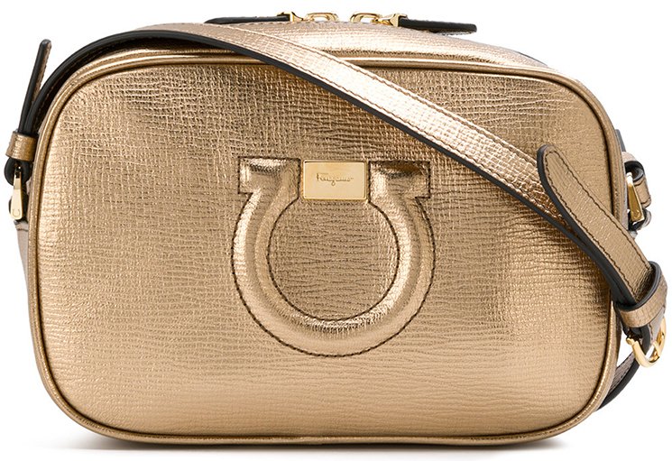 Salvatore Ferragamo City Goncho Leather Bag 6