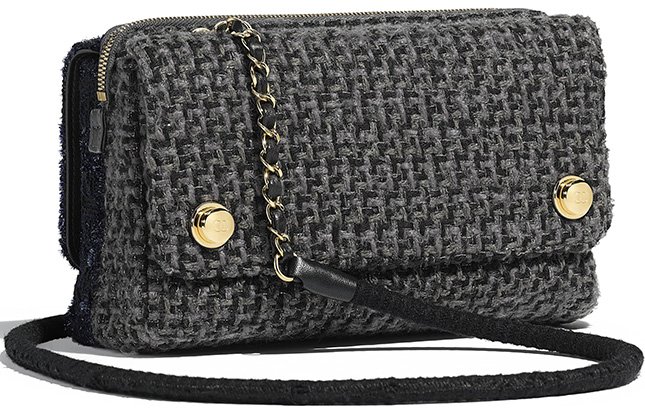 Chanel Tweed Double Flap 2