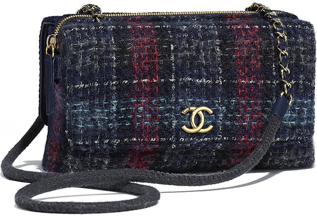 Chanel Tweed Double Flap 4