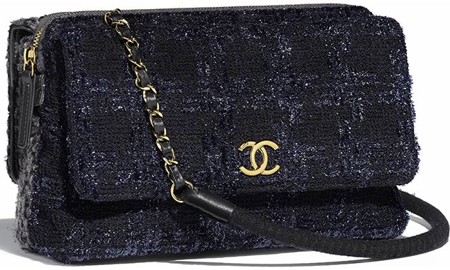 Chanel Tweed Double Flap