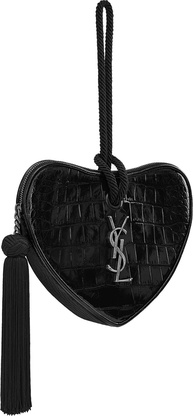 Saint Laurent CŒUR Clutch 2