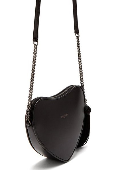 Saint Laurent Monogram Heart Cross Bag 4