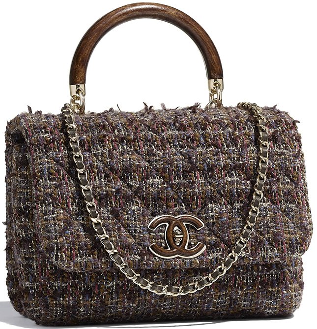 Chanel Knock On Wood Top Handle Bag