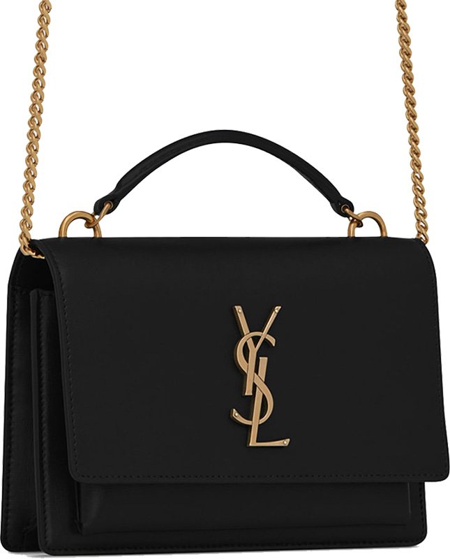 Saint Laurent Sunset Chain Wallet Handle Bag 6