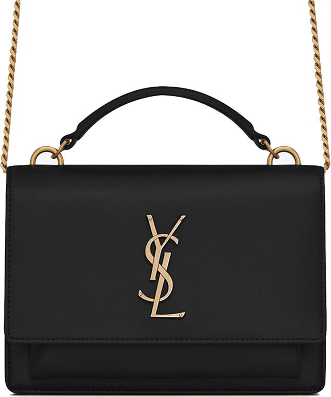 Saint Laurent Sunset Chain Wallet Handle Bag