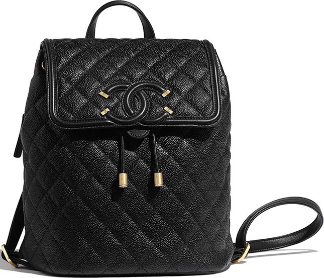 Chanel CC Filigree Backpack