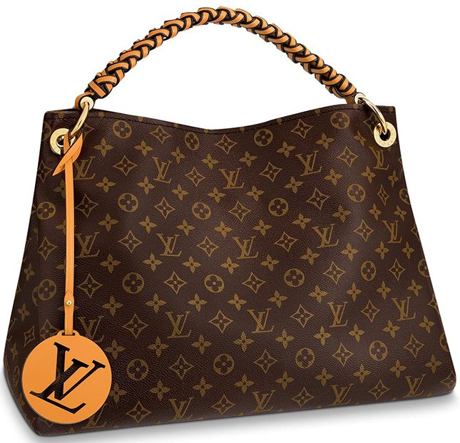 Louis Vuitton Braided Handle With Colored Leather Strip 2