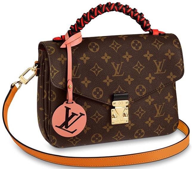 Louis Vuitton Braided Handle With Colored Leather Strip 9