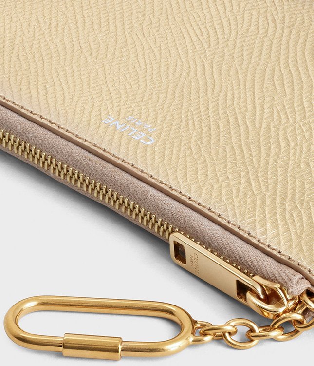 Celine Coin Card Pouch With Hook