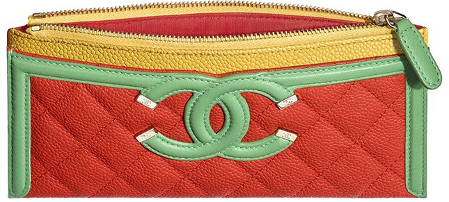 Chanel CC Filigree Pouch