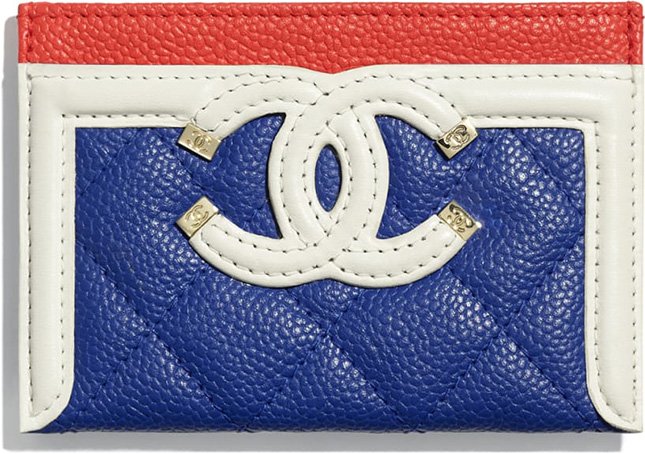 Chanel CC Filigree Wallets And Coin Purse