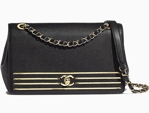 Chanel Captain Gold Bag thumb