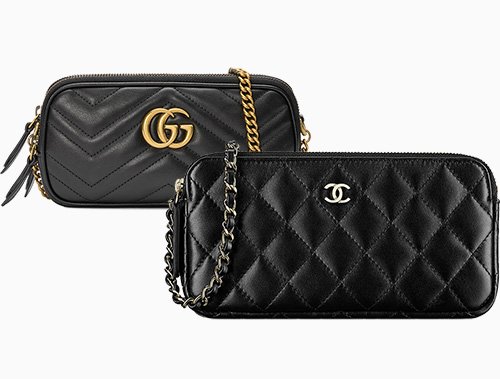 Gucci GG Marmont Mini Bag vs Chanel Chain Clutch thumb