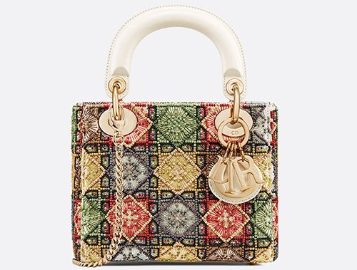 Lady Dior Geometric Cannage Bag thumb