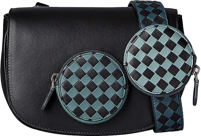 Bottega Intrecciato Checker Bag To Watch