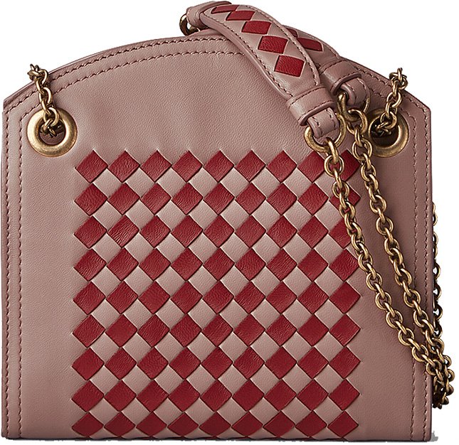 Bottega Intrecciato Checker Bag To Watch