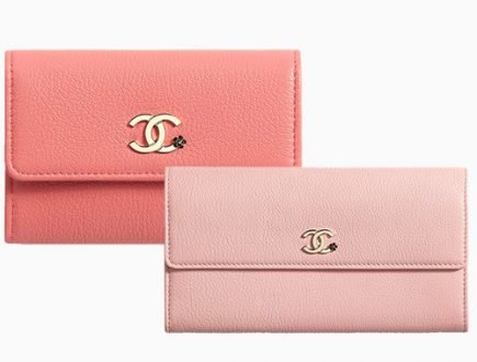 Chanel CC Camellia Smooth Leather Wallets thumb