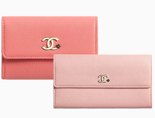 Chanel CC Camellia Smooth Leather Wallets thumb