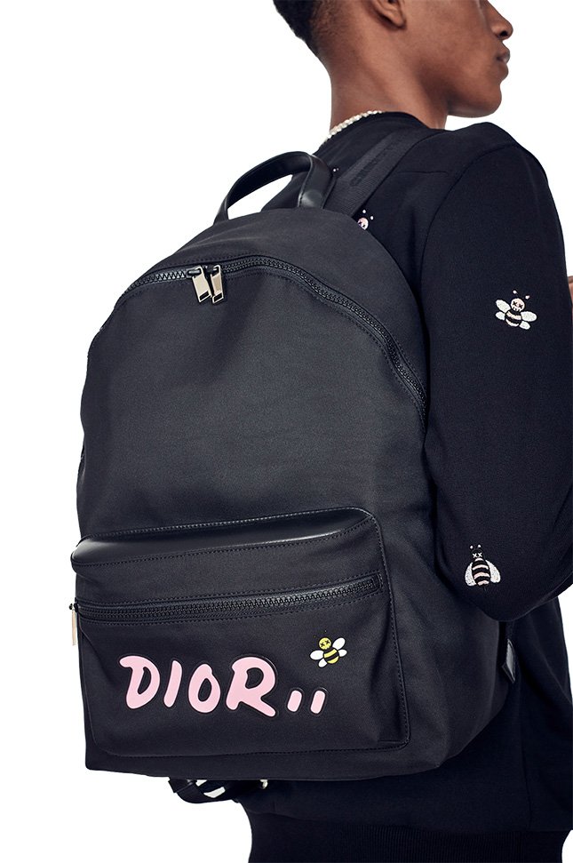 Dior x Kaws Nylon Backpack