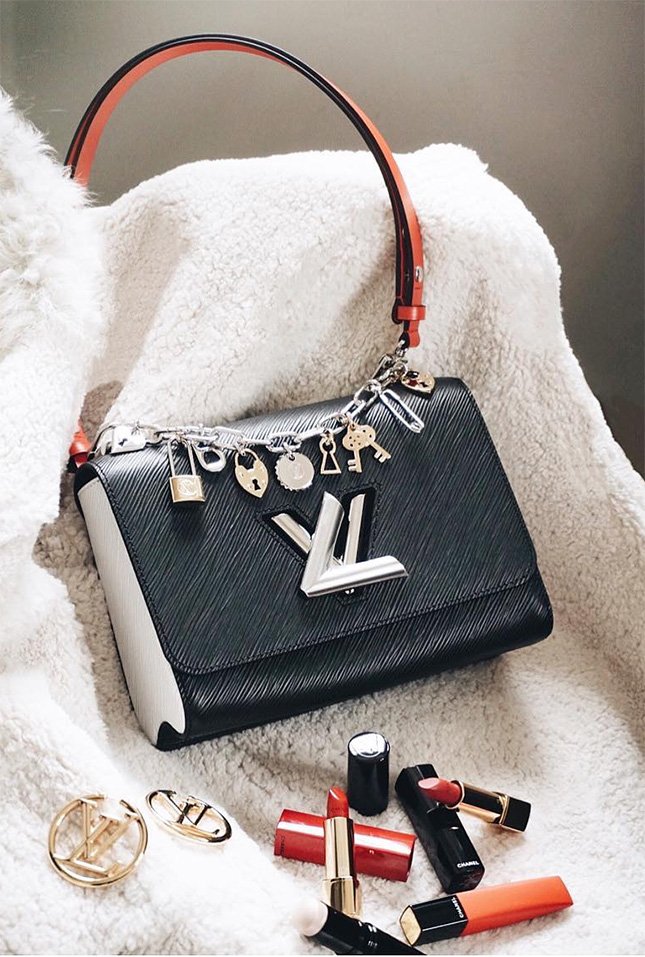 Louis Vuitton Love Lock Charm Twist Bag