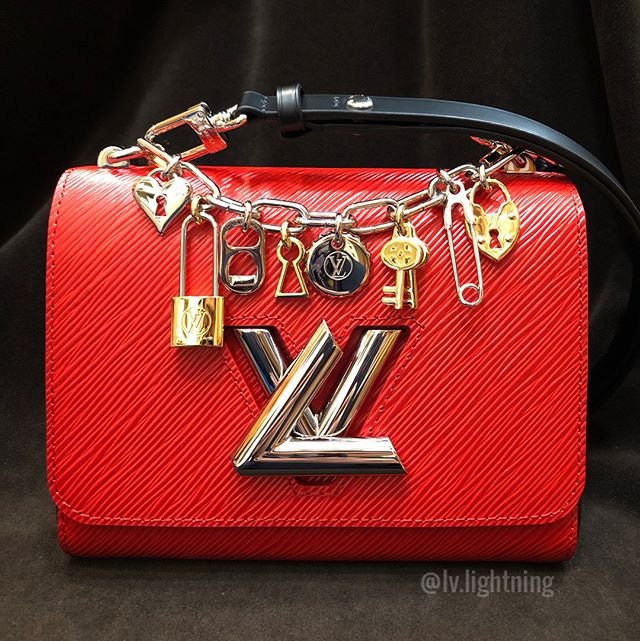 Louis Vuitton Love Lock Charm Twist Bag