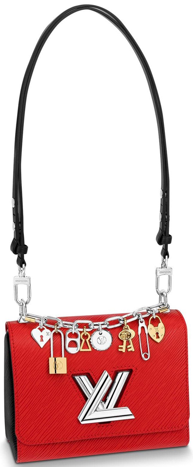 Louis Vuitton Love Lock Charm Twist Bag