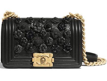 Chanel Boy Camellia Bag thumb