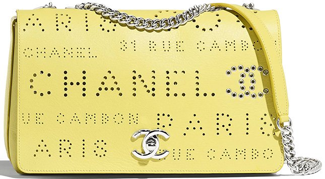 Chanel Eyelet Logo Bag