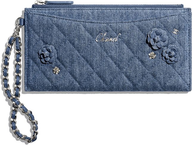 Chanel Flower Clutch With Chain