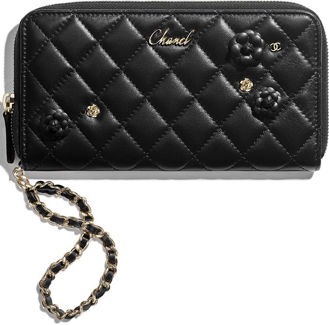 Chanel Flower Clutch With Chain