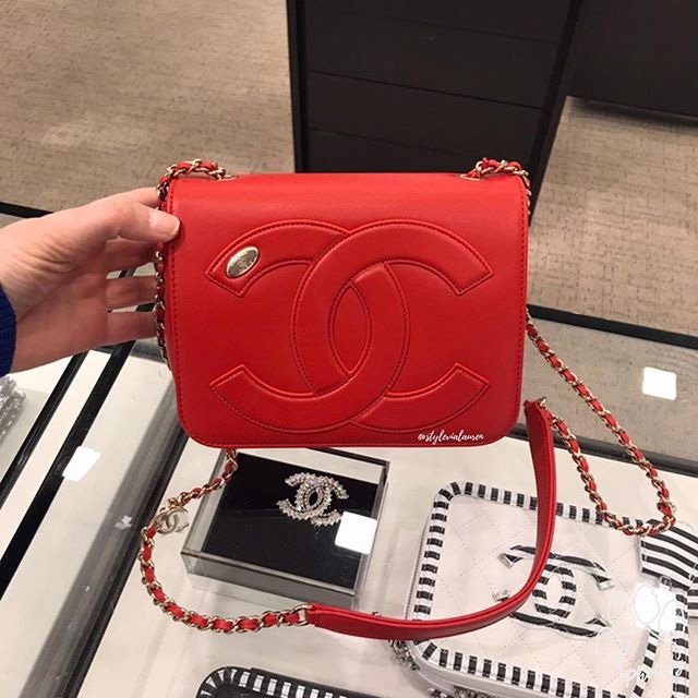 Chanel Lambskin CC Bag