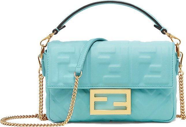 Fendi FF Motif Baguette Bag